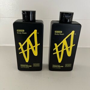 NEW W by Jake Paul body wash for men deep woods scent 2 bottles (18 oz)